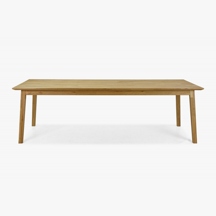 Dřevěný dubový stůl až pro 10 lidí 250 x 100 cm , Jídelní stoly- 8