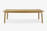 Dřevěný dubový stůl až pro 10 lidí 250 x 100 cm , Jídelní stoly- 8