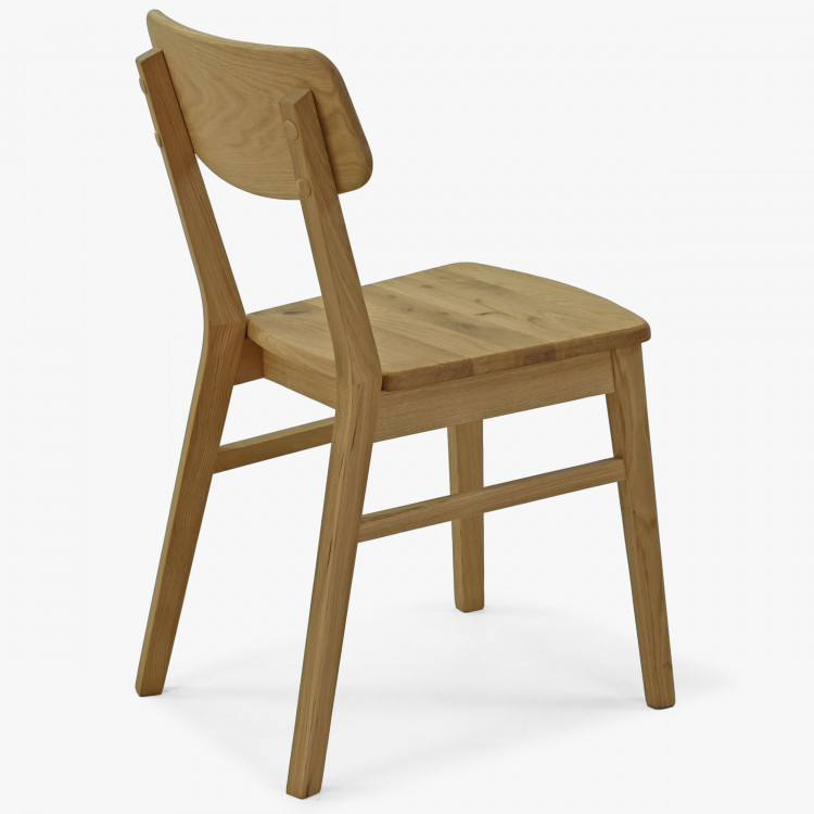 Dřevěný set 4 židlí a stolu z masiv dub , Jídelní sety- 2