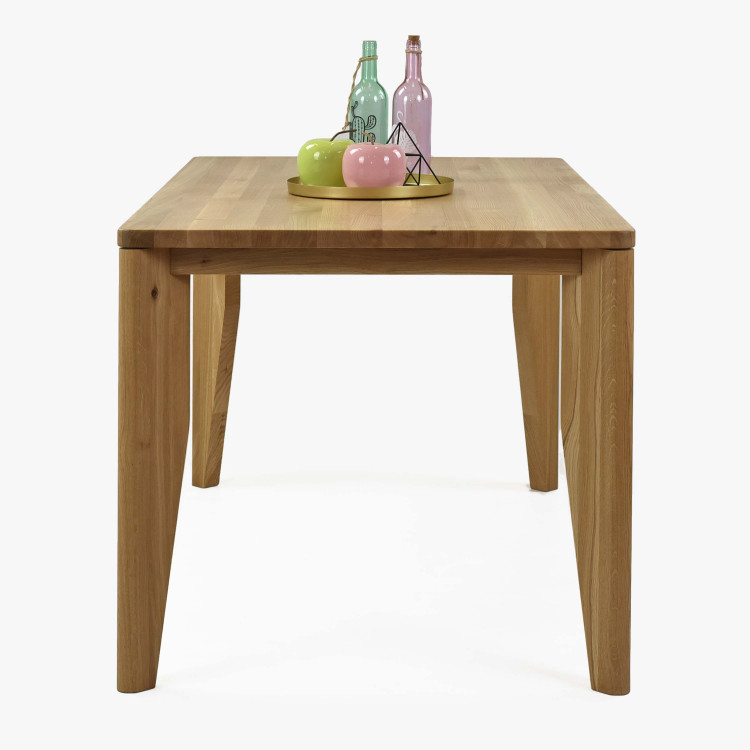 Dřevěný set 4 židlí a stolu z masiv dub , Jídelní sety- 10