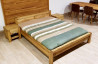 Bukový noční stolek v barvě dub , Jednolůžkové postele- 3