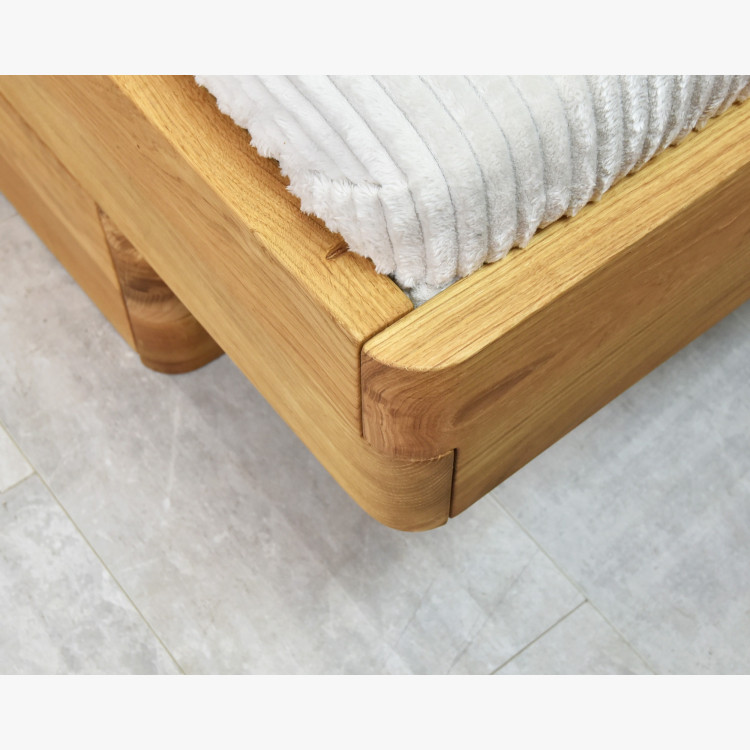 Dřevěná postel  s úložným prostorem 180 x 200, Klaudia , Postele- 13