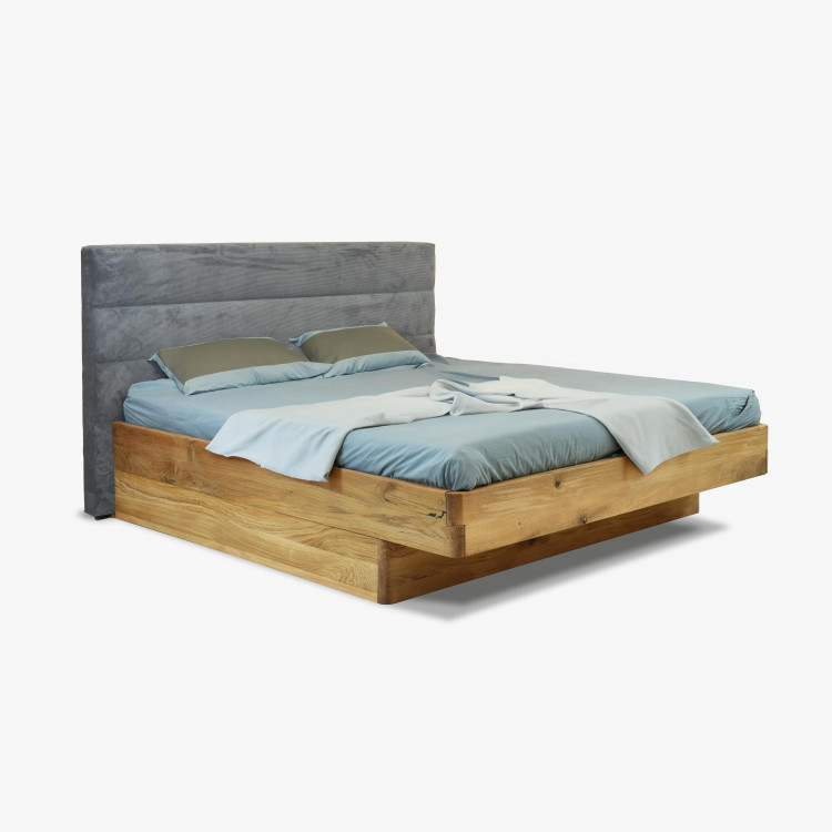 Dřevěná postel  s úložným prostorem 180 x 200, Klaudia , Postele- 12