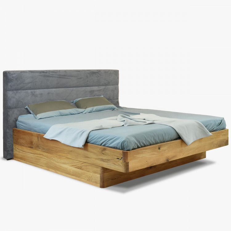 Dřevěná postel  s úložným prostorem 180 x 200, Klaudia , Postele- 1