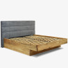Dřevěná postel  s úložným prostorem 180 x 200, Klaudia , Postele- 3