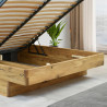 Dřevěná postel  s úložným prostorem 180 x 200, Klaudia , Postele- 7