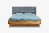 Dřevěná postel  s úložným prostorem 180 x 200, Klaudia , Postele- 10