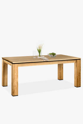 Dřevěný dubový stůl 180 x 100 cm , Jídelní stoly- 1