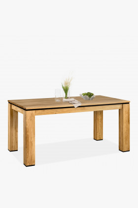 Dřevěný dubový stůl 160 x 90 cm , Jídelní stoly- 1
