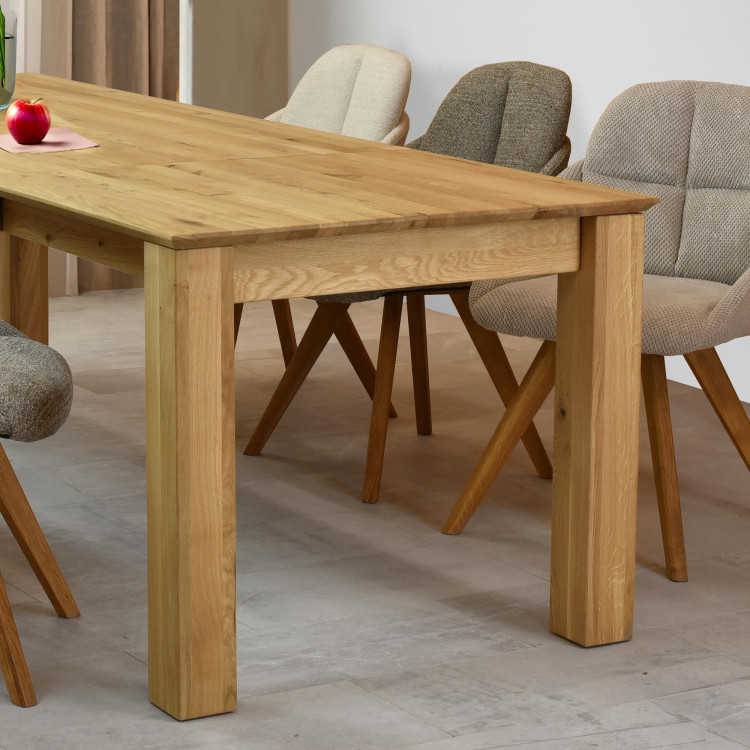 Rozkladací jedálenský stôl 180 × 100 cm s rozšírením o 100 cm