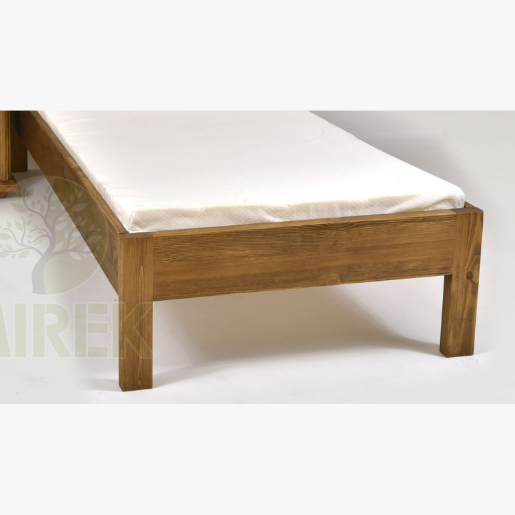 Jednolůžková postel rustikální , Selský nábytek- 11