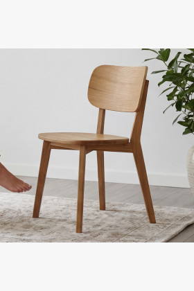 Jídelní židle Lenka – celomasivní dřevěná židle 2