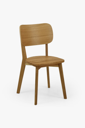 Jídelní židle Lenka – celomasivní dřevěná židle