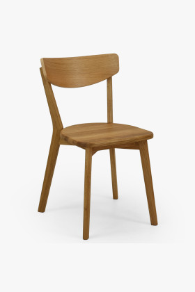 Dubová židle Hanka – celomasivní jídelní židle