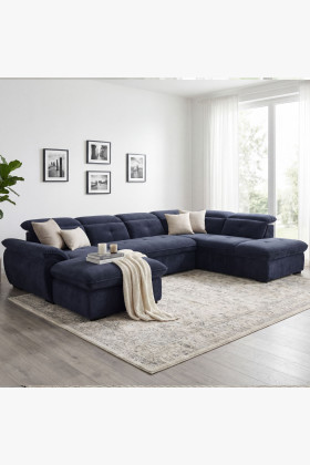 Velká sedací souprava do tvaru U ZOOM - AKCE