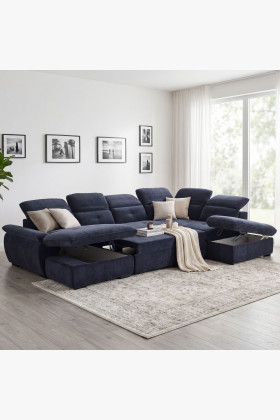 Velká sedací souprava do tvaru U ZOOM - AKCE 2