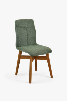 Židle jídelní YORK, zelená - easy clean