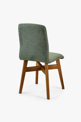 Židle jídelní YORK, zelená - easy clean 2