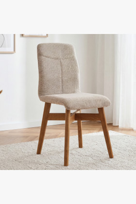 Židle jídelní YORK, šedá - easy clean