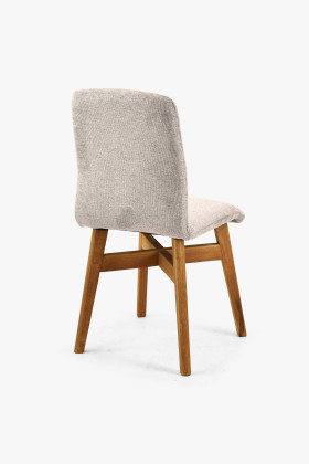 Židle jídelní YORK, šedá - easy clean 2