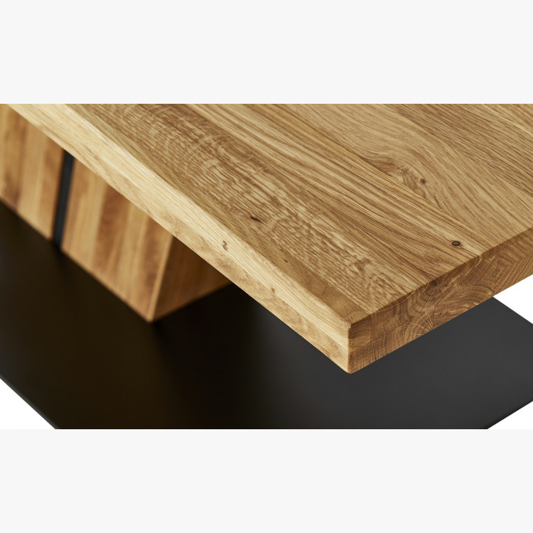 Jídelní stůl z jednou nohou - dubový 180  x 90, calgary