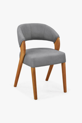 Luxusní designová židle z dubu model Naomi, Almondo