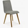 Židle do kuchyně - svetle šedá, Arosa - Lara Design , Jídelní židle- 1