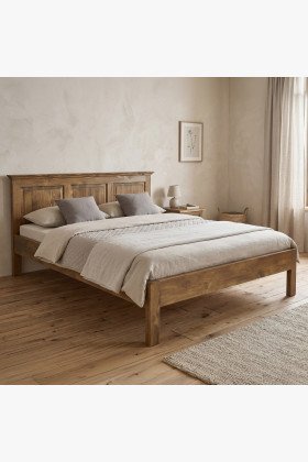 Manželská postel v rustikálním stylu 160 x 200