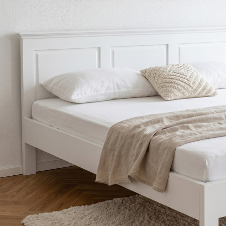 Postel ve provence stylu 160 x 200 masiv borovice