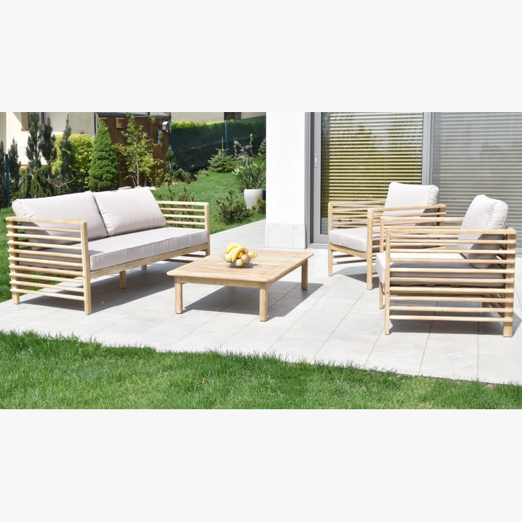 Zahradní sezení, akácie - křesla a lavice, Delphi , Zahradní nábytek- 3