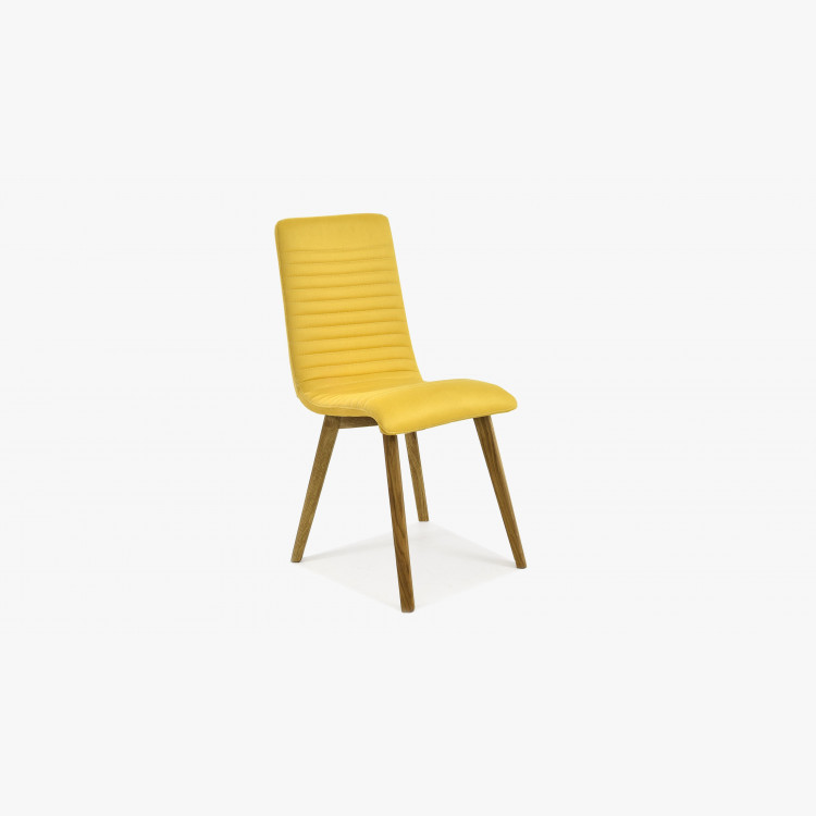 Moderní jídelní židle dub - žlutá, Arosa - Lara , Jídelní židle- 1