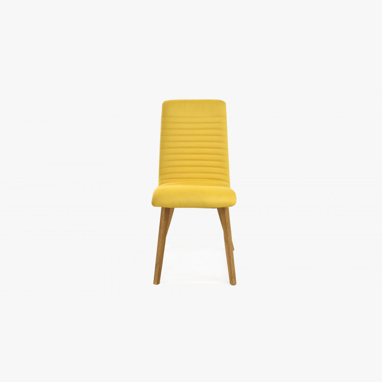 Moderní jídelní židle dub - žlutá, Arosa - Lara