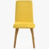 Moderní jídelní židle dub - žlutá, Arosa - Lara , Jídelní židle- 3