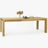 Jídelní stůl pro 10 osob z masivu dub , Zlatko 240 x 100 cm , Dubové jídelní stoly- 3