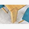 Jídelní stůl pro 10 osob z masivu dub , Zlatko 240 x 100 cm , Dubové jídelní stoly- 5
