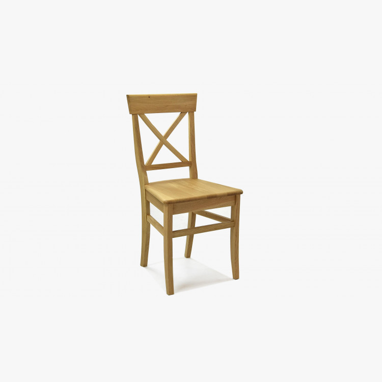 Dubová židle Country - Masiv - MEGA akce , Jídelní židle Dub- 4
