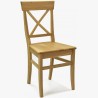 Dubová židle Country - Masiv - MEGA akce , Jídelní židle Dub- 4