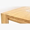 Jídelní stůl pro 10 osob z masivu dub + židle , Zlatko 240 x 100 cm