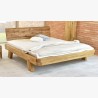 Dubová luxusní postel z trámů, Manželská Mia 160 x 200 cm , Postele- 8