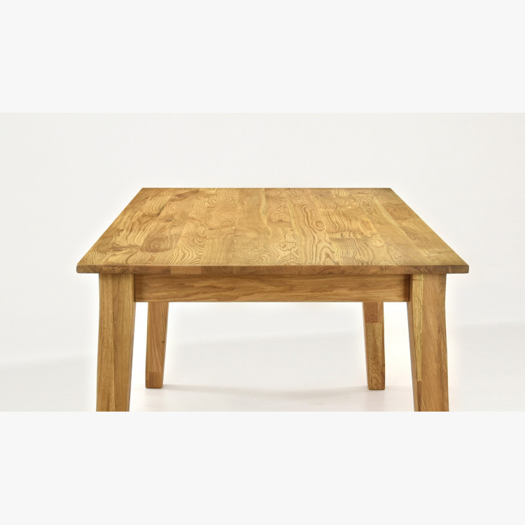 Jídelní stůl z masivu dub MIREK a židle arosa