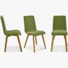 AKCE Židle do kuchyně - zelena, Arosa - Lara Design , Jídelní židle- 2