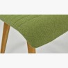 AKCE Židle do kuchyně - zelena, Arosa - Lara Design , Jídelní židle- 9