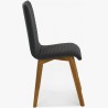 AKCE Židle do kuchyně - antracit , Arosa - Lara Design , Jídelní židle- 2