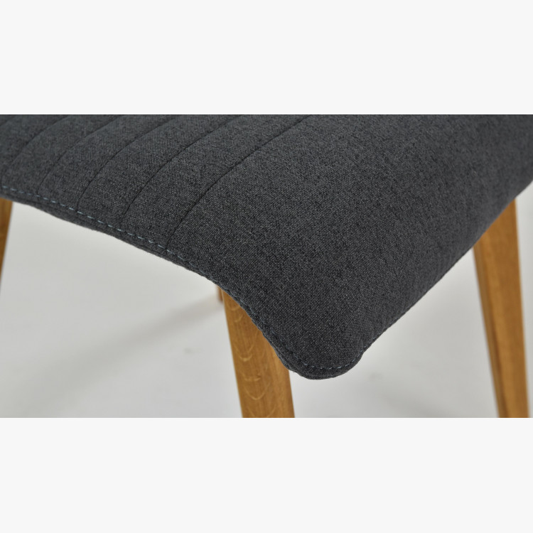 AKCE Židle do kuchyně - antracit , Arosa - Lara Design , Jídelní židle- 6
