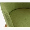 Židle s područkami - Bella, Lady zelená , Jídelní židle- 6