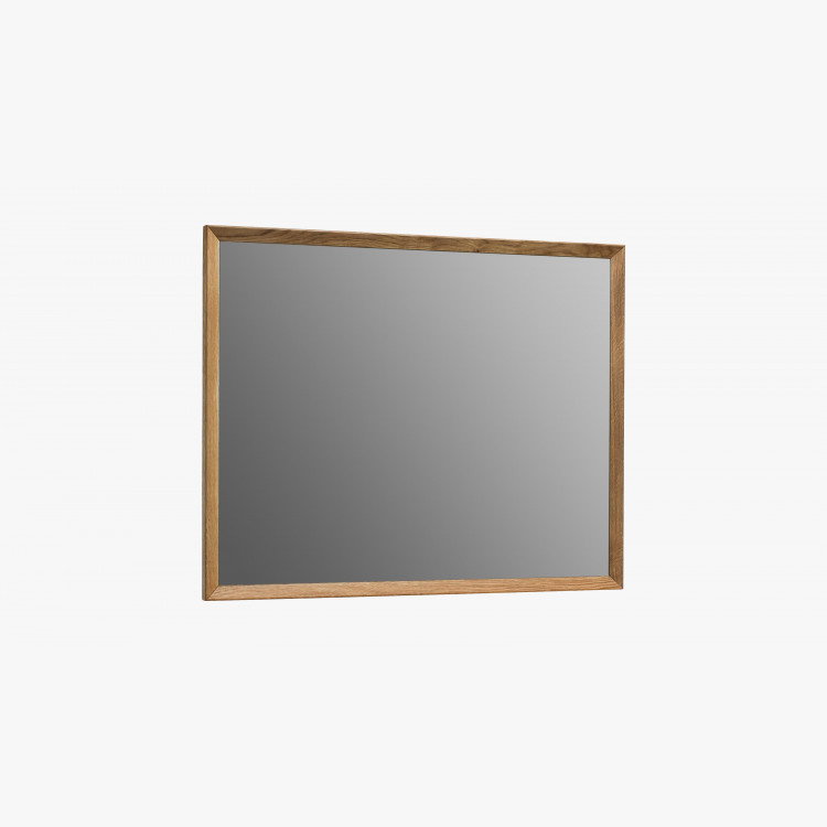Zrcadlo s dubovým rámem - čtvercové, Vilo 50