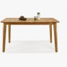 Stůl masiv dub 140 x 90, Liam , Dřevěné jídelní stoly- 1