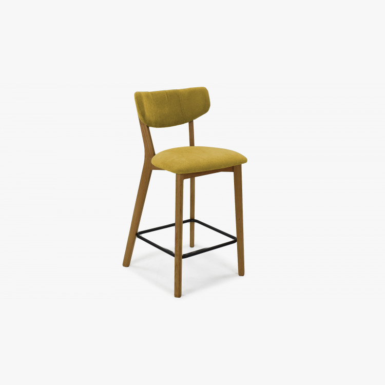 Barová židle,Amisa žlutá , Barové židle- 3