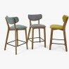 Barová židle,Amisa žlutá , Barové židle- 2