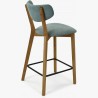 Barová židle,Amisa světle zelená , Barové židle- 4